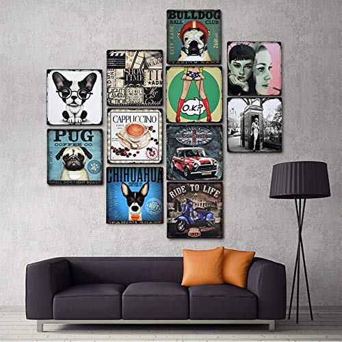 Aber Fire Safety Signs Extinguisher Id Wet Chemical Wall Art Sign for Kitchen Bedroom Bathroom Bar Wall Sign Vintage Metal Round Tin Sign 12