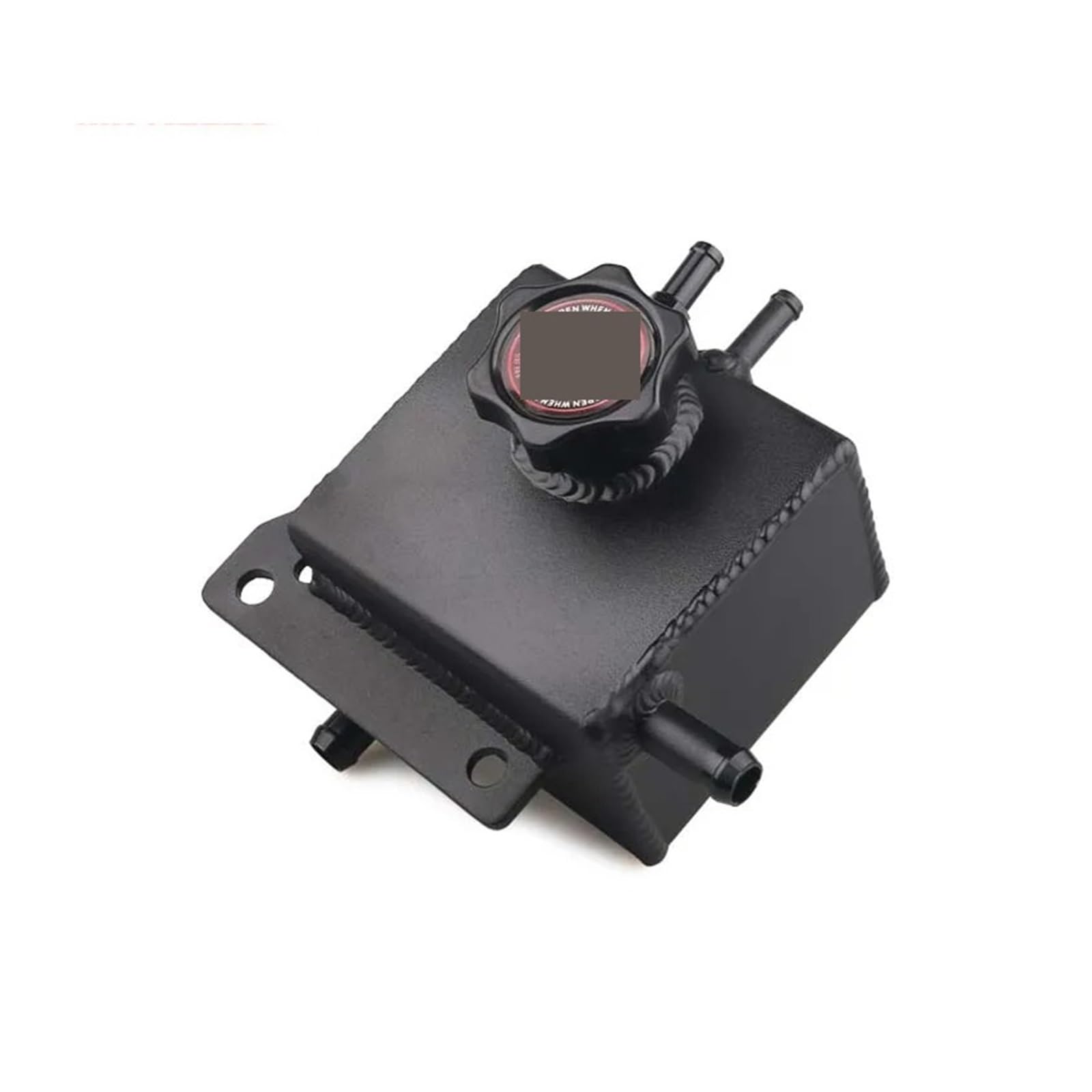 Dwtnmex Black Coolant Expansion Tank For Subaru For Wrx 2002–2007 For Sti 2004–2016 For Impreza Aluminum Coolant Expansion Tank Overflow Reservoir Bottle Sedan(Black)