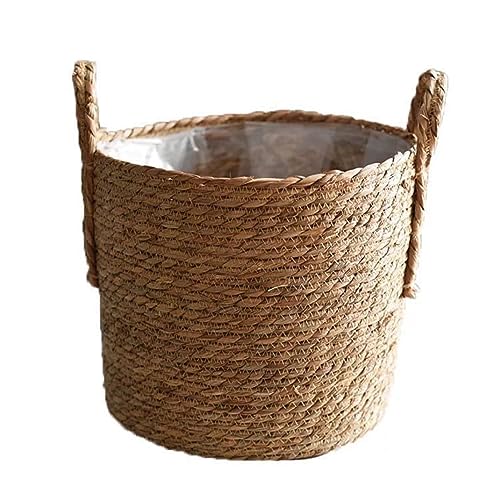 Panier de rangement tissé main en jonc de mer durable de 35 cm - 2