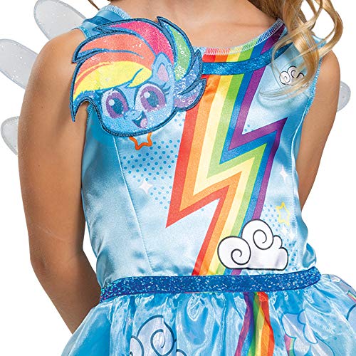 Disfraz Rainbow Dash My Little Pony para Niñas Talla M miniatura 4