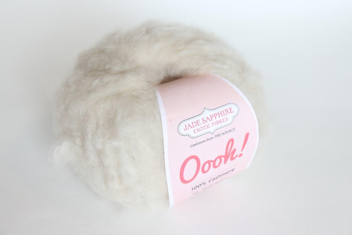 Jade Sapphire Cashmere - OOOH Brushed Cashmere Yarn (Wraith 05 (Grey))