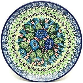 Polish Pottery Plate - Salad/Dessert (7 3/4") - Unikat Signature U4572