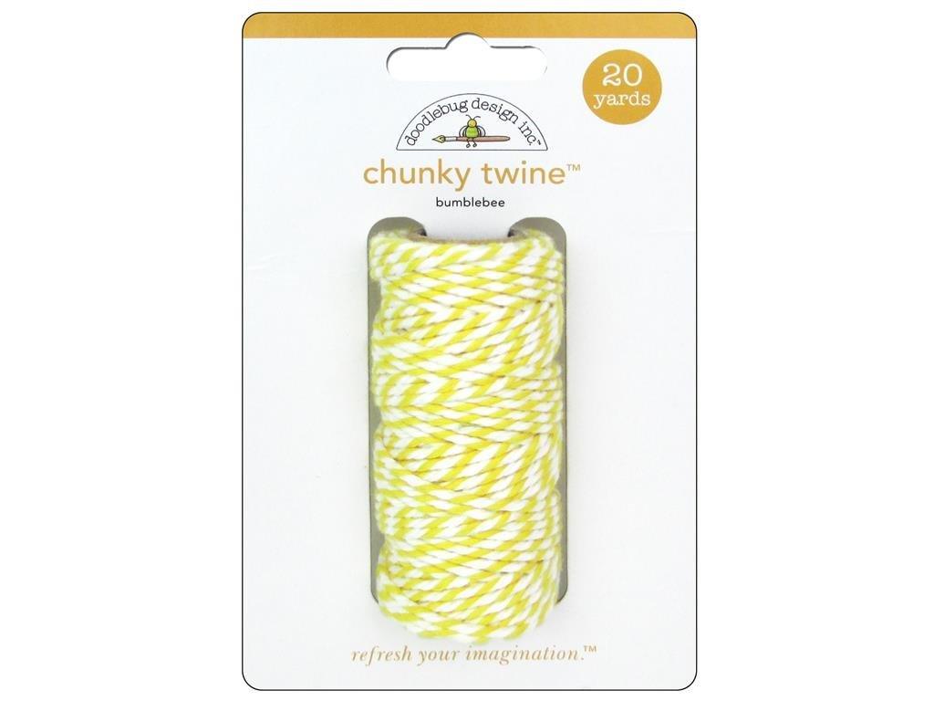 DOODLEBUG Chunky Bumblebee Twine