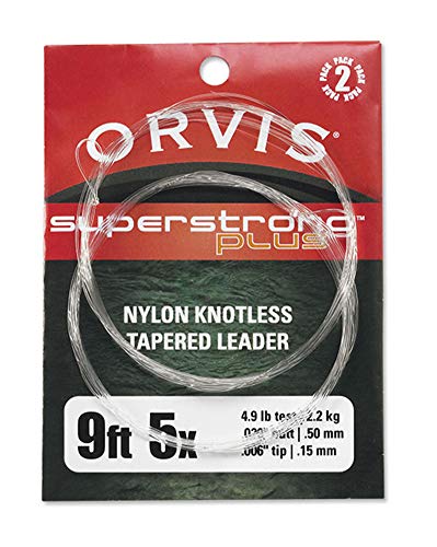 Orvis Fly Fishing - Super Strong Plus Leaders - 2 Pack