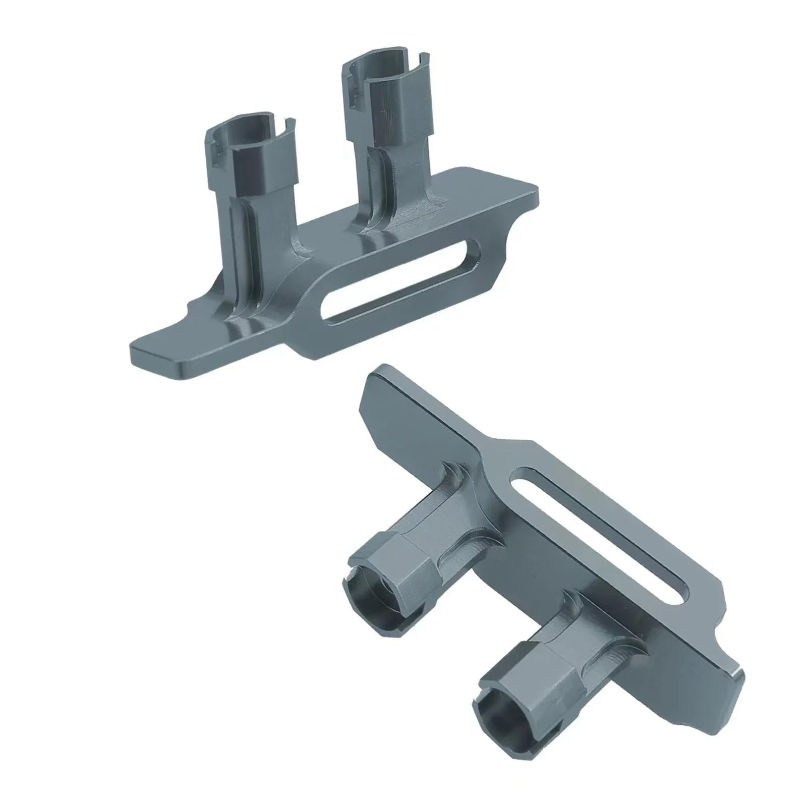 Genérico para Traxxas para MAXX 1/10 Metal 3S 4S Soporte para Alto con Correa RC Piezas De Mejora Coche Piezas Coche RC