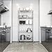 Seville Classics UltraDurable Heavy Duty NSF Solid Steel Wire Rack Storage Unit, Organizer for Garage, Warehouse, Office, Restaurant, Classroom, Kitchen, Steel, 5-Tier Shelving, 36
