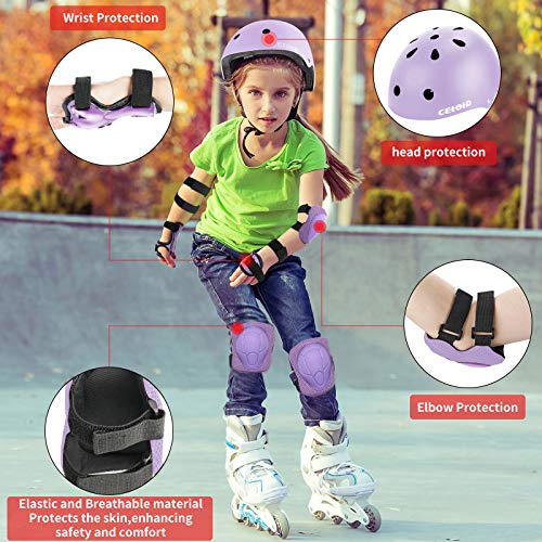 Image of Kids Bike Helmet,Toddler Skateboard Helmets for Ages 2-3-5-8-14 Years Boys Girls，Adjustable Multi-Sport Bicycle Skateboarding Football Roller Skating Scooter Rollerblade Balance Bike Helmet