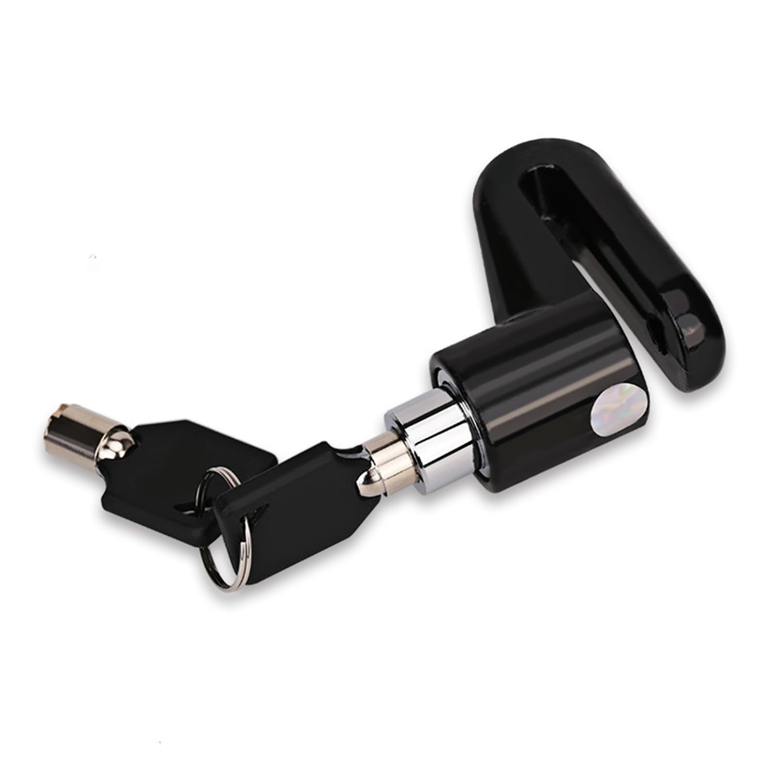 Motorcycle Handlebar Lock Motorcycle Lock Security Anti Theft Bicycle Disc Brake Riding Equipment Accessories Motorbike Lock Security(Black)