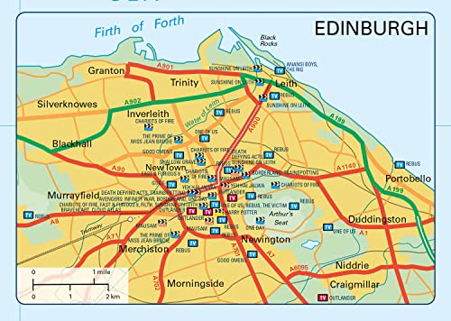Collins Scotland Film and TV Location Map