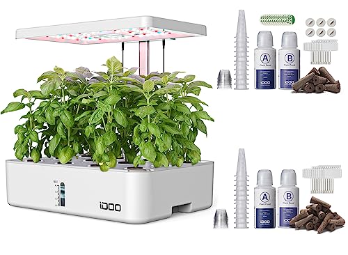 Snapklik.com : iDOO Hydroponics Growing System Bundle, Indoor Garden