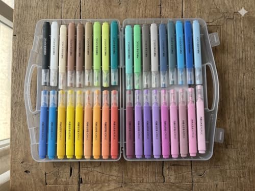 Image of Shopiable Store Acrylic Paint Marker Set - Waterproof, Quick Dry, Multi-Surface (Canvas, Glass, Wood, Rock) - Fine Tip 3.5mm - Non-Toxic Art Markers for Kids & Adults (36)
