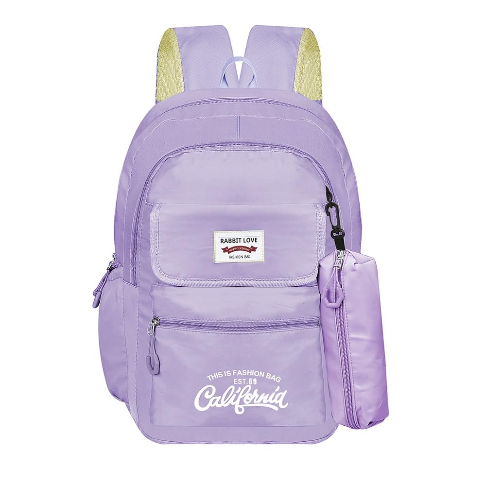 clouds love School Backpacks for Teen Girls - Laptop Backpacks 15.6 Inch College Cute Bookbag Anti Theft Women Casual Daypack (Purple) (B0CYLWNFRB) Amazon Price History, Amazon Price Tracker