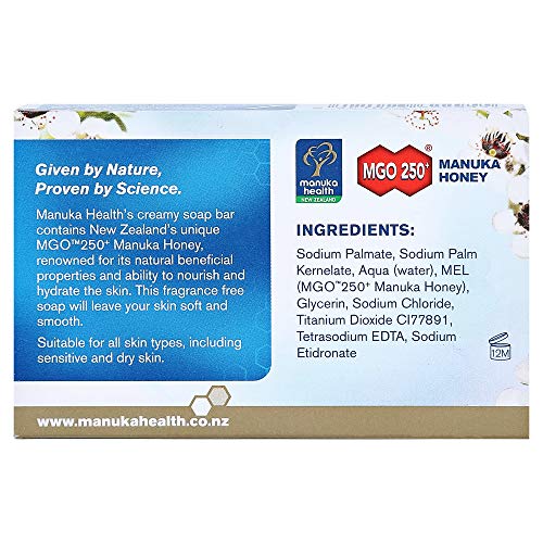 Manuka Health MGO250 Plus - Sapone al miele di