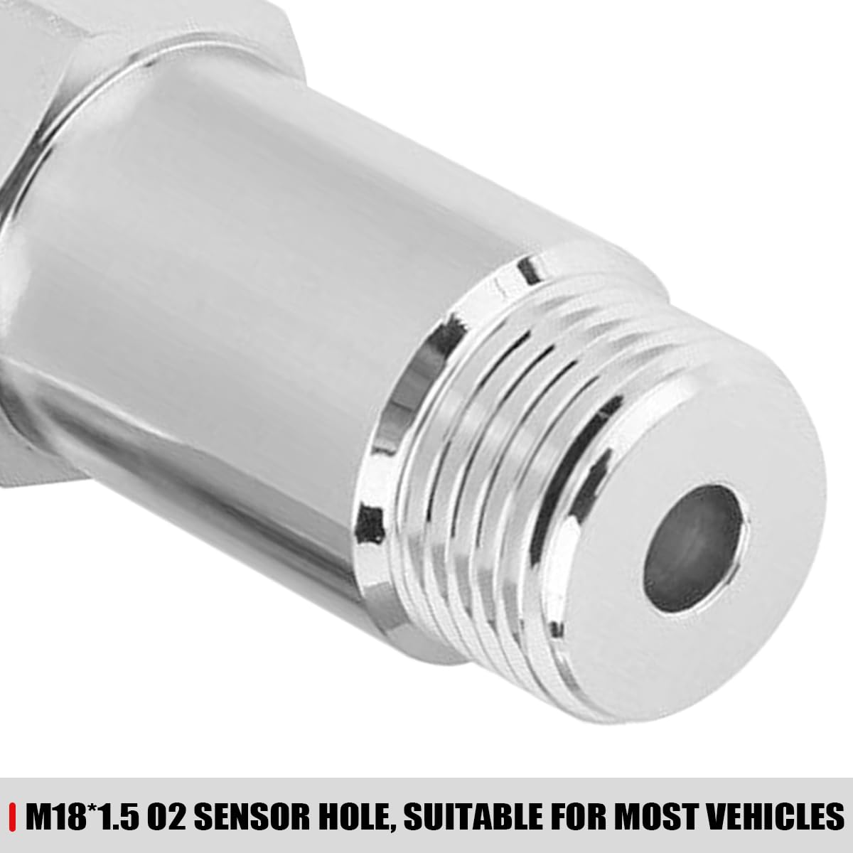 Adattatore Del Sensore Dell'ossigeno O2 45mm M18*1.5 Per Sistemi Scarico Auto