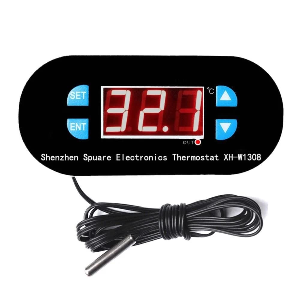 SANEC Röle Çıkışlı Dijital Termostat 12V Sıcaklık Kontrol Cihazı XH-W1308