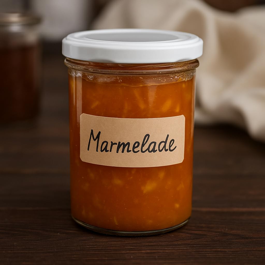84 Sturzgläser 435 ml Marmeladenglas Einmachglas Einweckglas TO 82 mit weißem Deckel, ideal für Marmelade, Konfitüre, Gelee, Suppe oder Meal Prep, backofenfest | Made in Germany