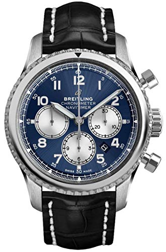 Blue Breitling Navitimer 8 Chronograph B01 Chronometer 43