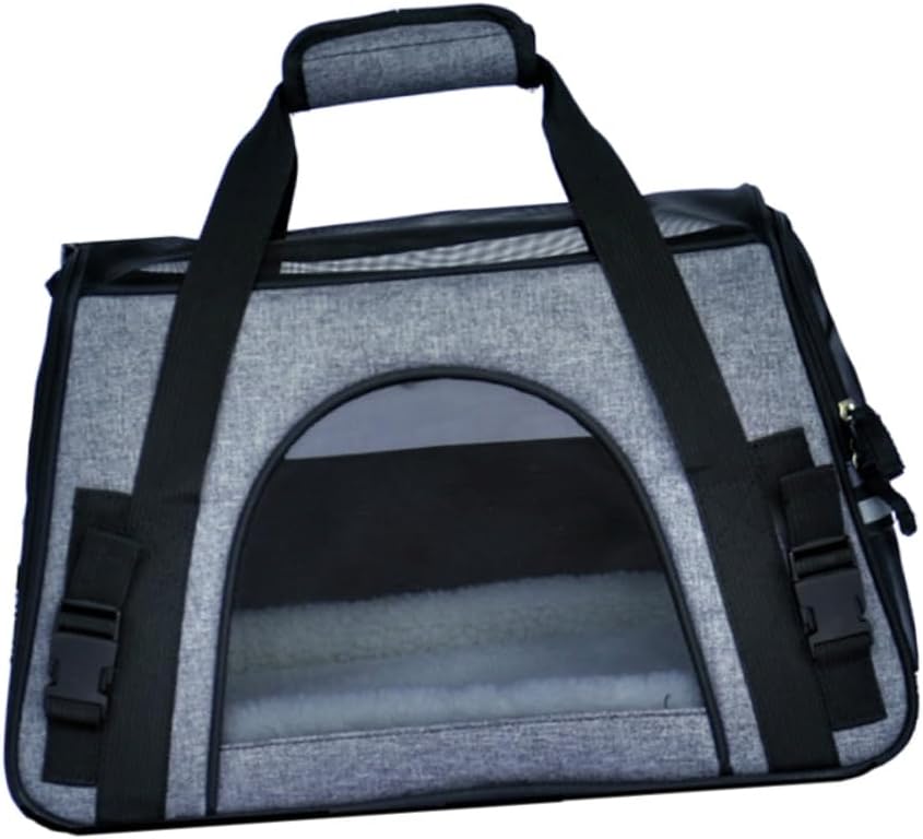 YARNOW Simple Cat Carrier Bag Pet Travel Bag Dog Handbag Breathable Material for Pet's Comfort