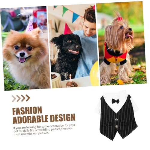 BESPORTBLE Traje Formal Ligero para Perros Talla L miniatura 4