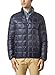 XPOSURZONE Men Packable Down Quilted Puffer Jacket Lightweight Puffer Coat Midnight Navy M