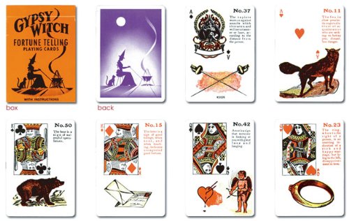 Amazon.co.jp: 占いカード 54枚 ［正規品］【ジプシー・ウィッチ GYPSY