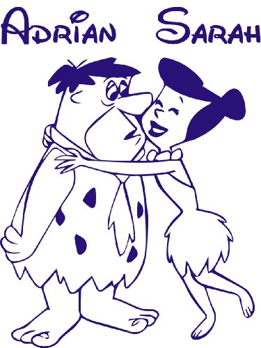 Flintstones, dimensioni 60 cm di larghezza, 18