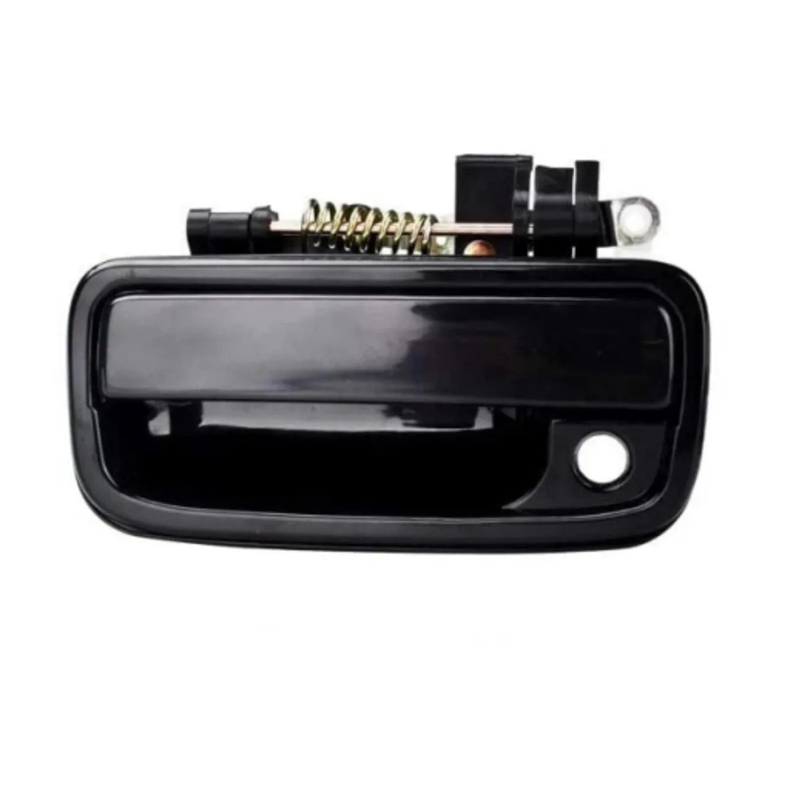 Hljnlvbn Front Left Side Door Handle For Toyota For Tacoma 1995-2004 For Hilux 2004-2012 Black Front Exterior Door Handle Left Right Side Optional Replace 6922035020(Front Left Side)