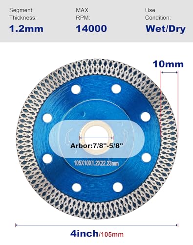 OSECH 4-Inch Diamond Blade Multi-Pack