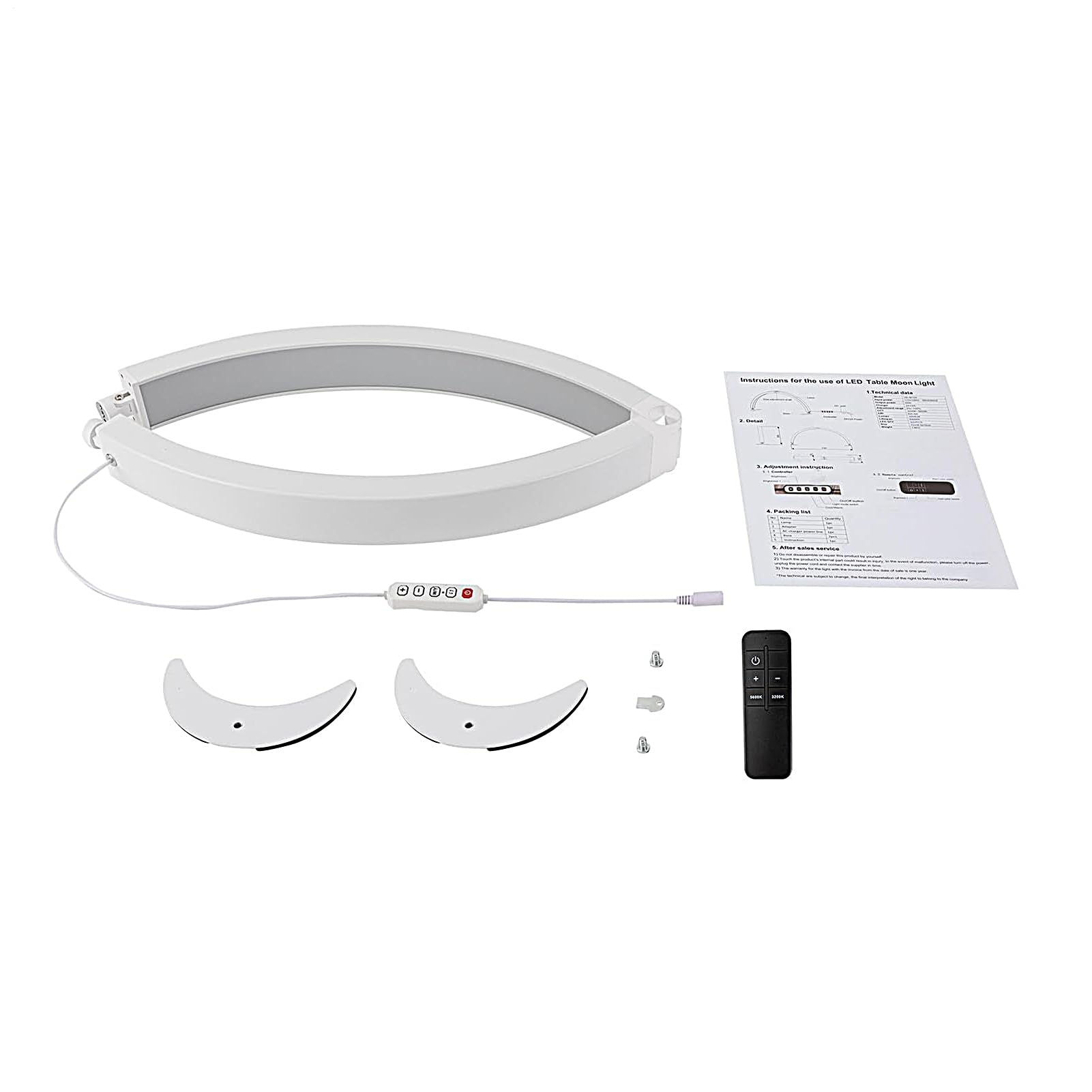Lampa do paznokci na biurko Łukowata regulowana 40 W | Lampa do Manicure do Salonu Kosmetycznego Dla Dziewczyny Żony Przyjaciółki Siostry W Podróży Dom Wnętrz Szkoła Plener