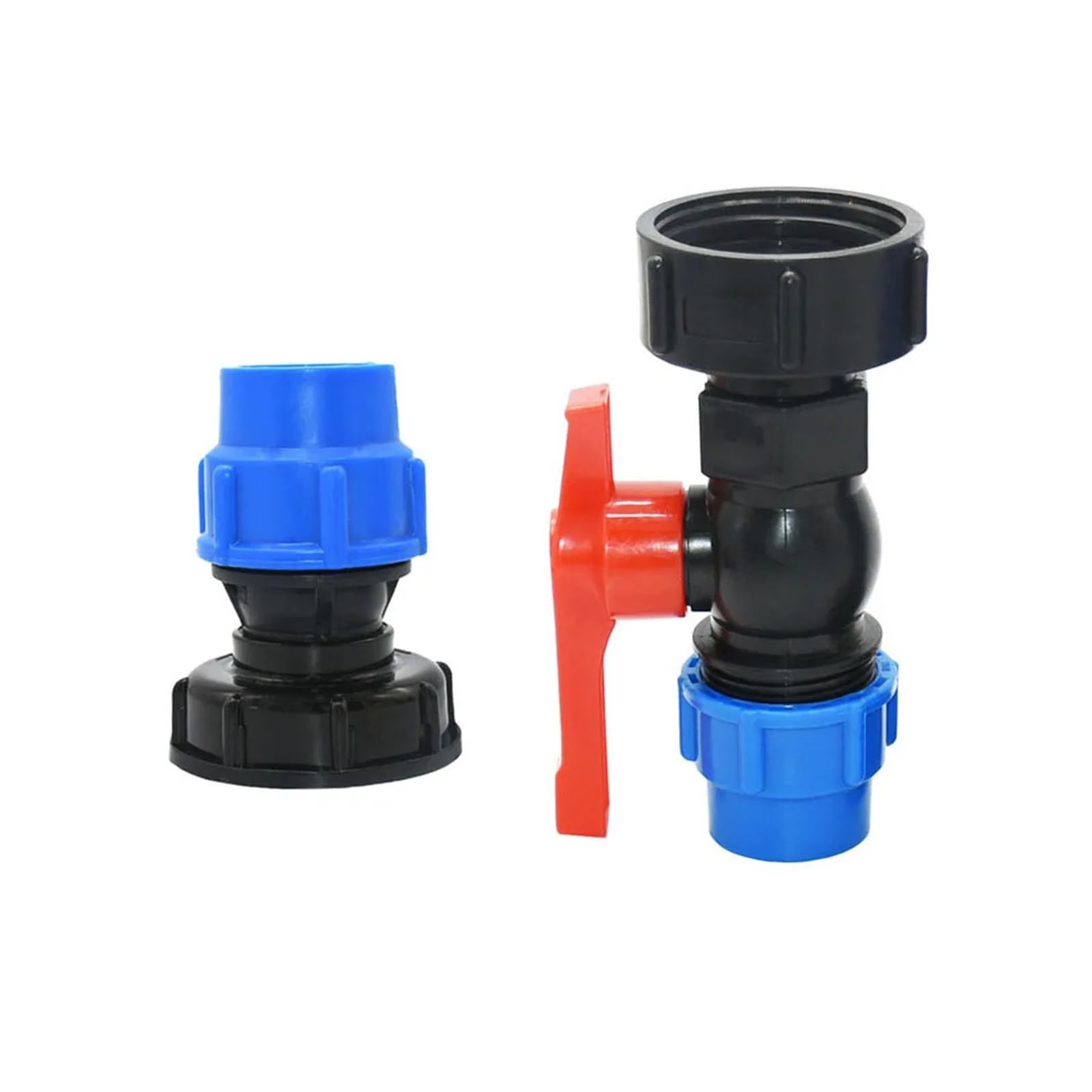 łącznik gwintowany, 1 szt. Adapter zbiornika IBC S60 x 25 mm 32 Złącze rury PE Złączki do kranów wodnych DN20 Plastikowe złączki rur nawadniania gospodarstwa(25mm X Tap)