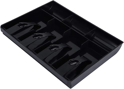 Miniatura 6 de Cajón de caja registradora, bandeja de accesorios de caja registradora de efectivo; inserto de caja registradora; (negro)