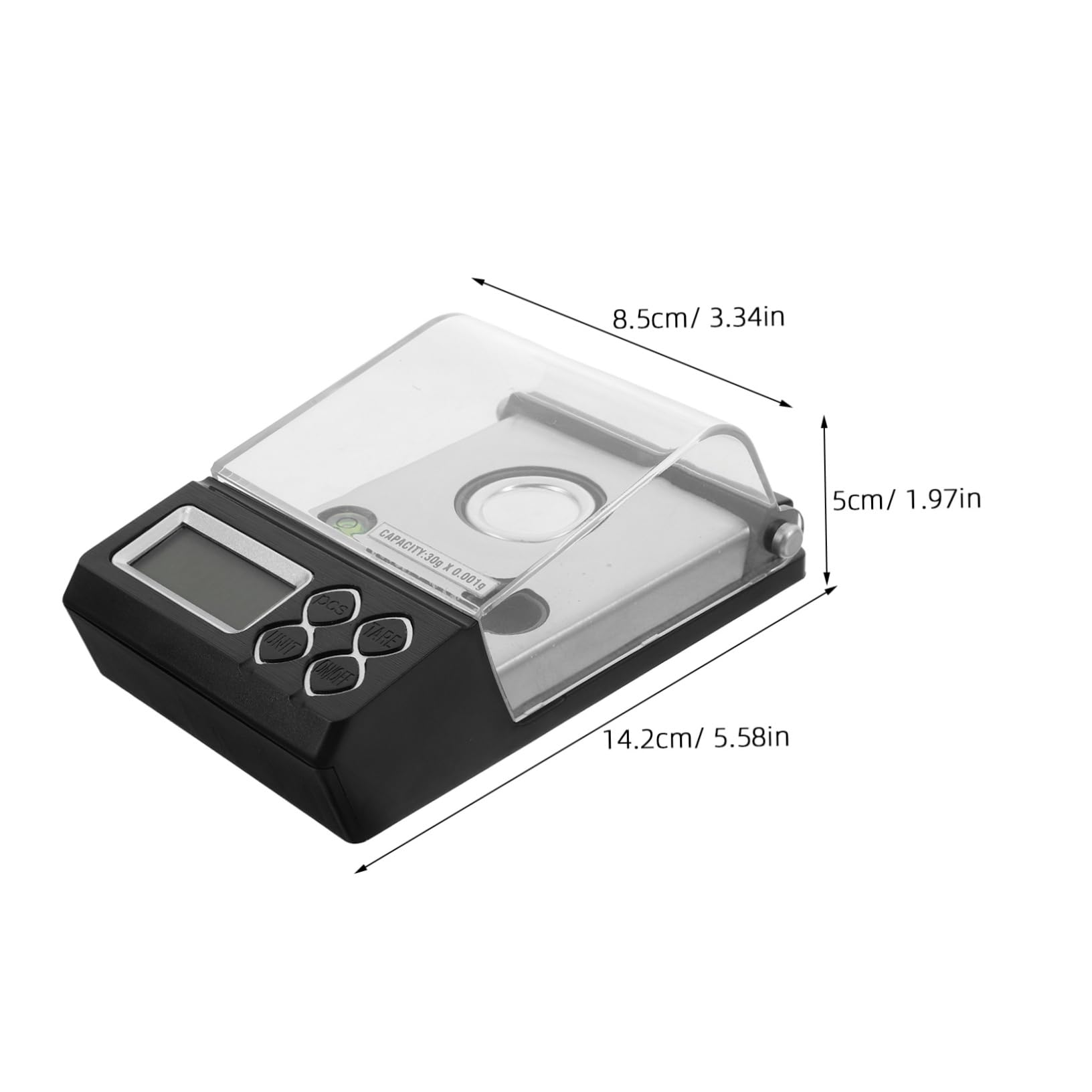 KICHOUSE Laboratory Balance Digital Scale High Sensitivity for Lab and Scientific Use