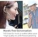 Walkie Talkie Bluetooth PTT earpiece Handfree Wireless Headphone Headset Mic for BaoFeng...