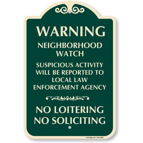 SmartSign Designer Neighborhood Watch Sign
