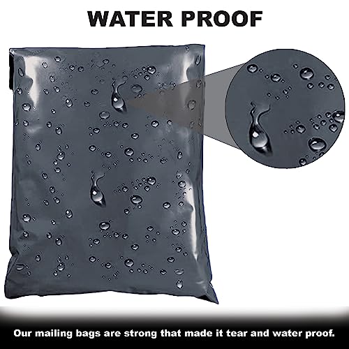 JeeJaan® 100 buste postali grigie piccole, 11,4 x