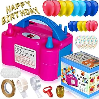Balloon Pump Kit, Electric Balloon Air Pump, Balloon Inflator Pump Electric 110V 600W