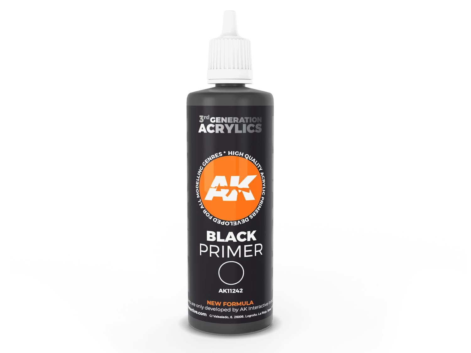 AK AK11242 Black Primer (100ml) 3GEN