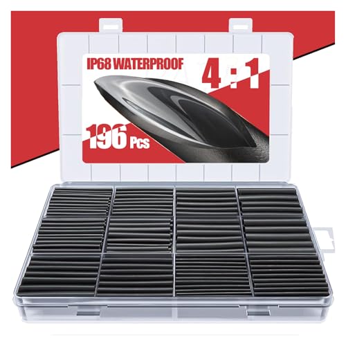 Tubo Termorestringente Blu A Doppia Parete Con Adesivo - 1 Piede - Foto 4