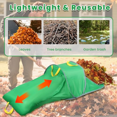 30% Off Nomanak Foldable Leaf Collector Bag - Reusable Garden Tool