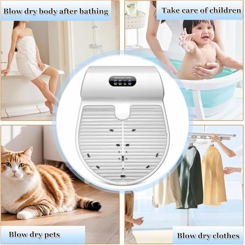 Full Body Dryer with LCD Touch Control, After Shower Body & Feet Dryer, Waterproof Body Care Machine, Foot Touch Screen, Fast Drying Solution for Home Use
