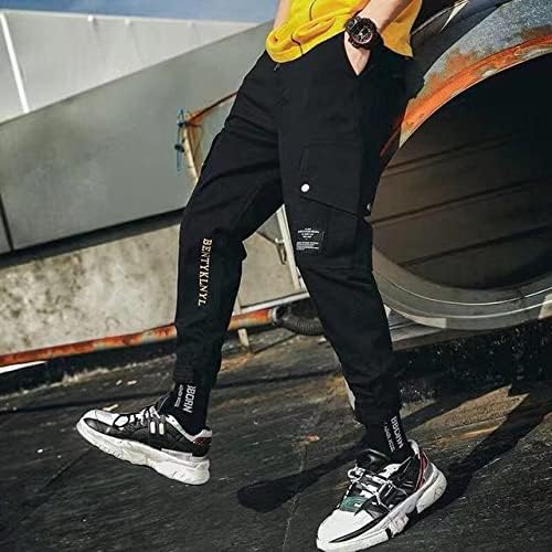 Cargo Pánts - Men Fashion Sporty Pánts For Causal Runnings Pánts High Street Jogger Pánts New Pocket Trousers (4 Asia Size L)