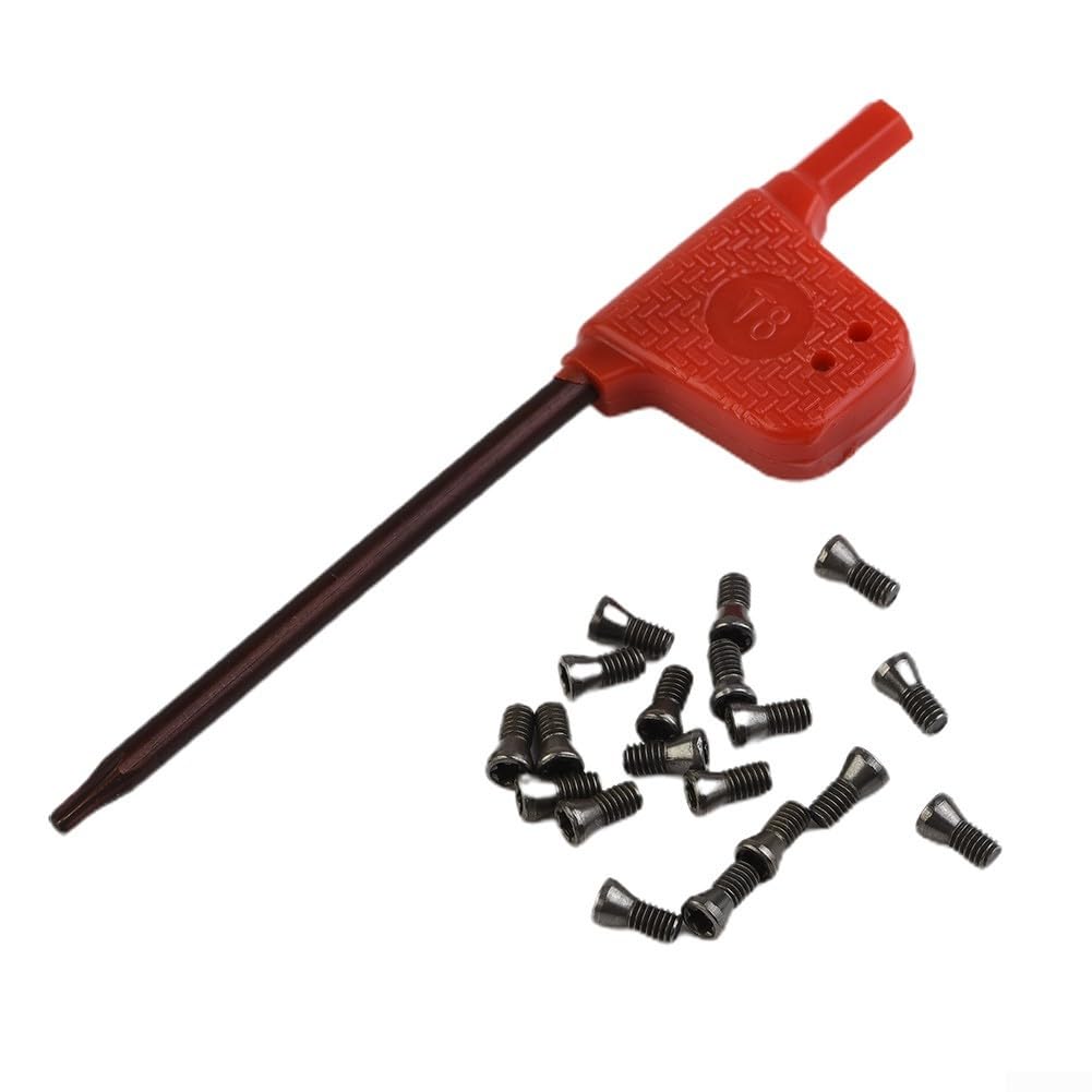 Set di viti per utensili per tornio, inserti in metallo duro, 20 viti Torx M2 M5 (M4 x 10)