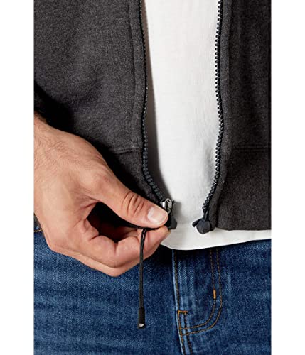 Tommy Hilfiger Men's Hoodie Sweatshirt with Magnetic Zipper, Charcoal Grey Heather Large4