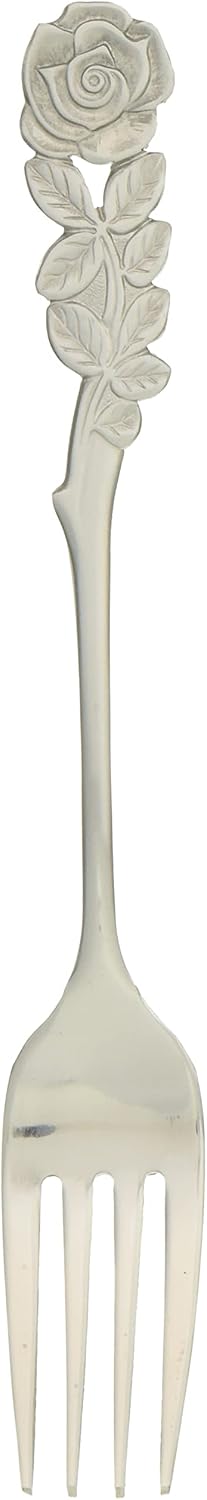 Takakuwa Metal 004935 Rose Cutlery Cream Spoon, Satin