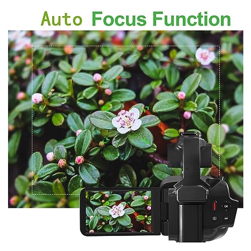 Caméscope 4K autofocus pour éviter les vidéos floues en streaming