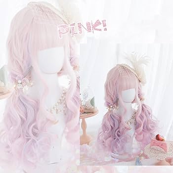 WF07 原宿風 耐熱 ウィッグ かつら ロリータ 日常 ロングカール WF07 原宿風 耐熱 ウィッグ かつら ロリータ 日常 ロングカール
