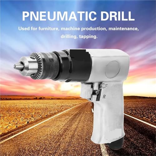 Perceuse pneumatique 3/8 mandrin 1800 tr min pour percage précis - 8