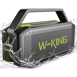 Amazon.com: W-KING Bluetooth Speaker Loud, 60W Waterproof Portable