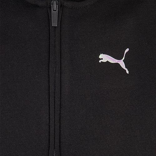 Image of PUMA Girls' Core Logo Zip Up Hoodie