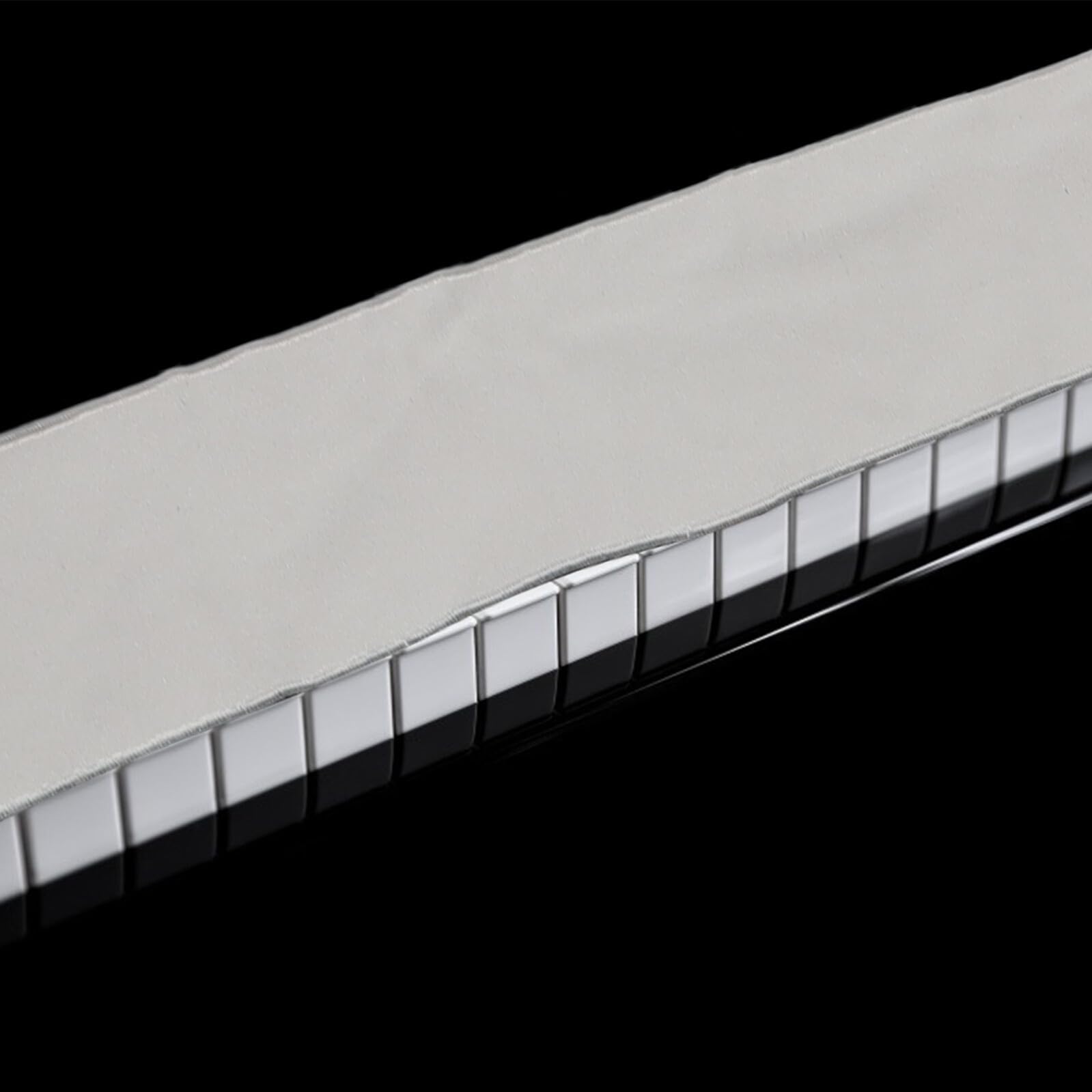 Copertura per Tastiera Pianoforte in Microfibra Lavabile 88 Tasti | Strato Unico Ispessito, Tessuto Doppia Faccia, Mantiene Pulita la Tastiera, per Pianoforte Digitale